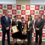 飯塚高校ダンス部が飯塚市役所を表敬訪問