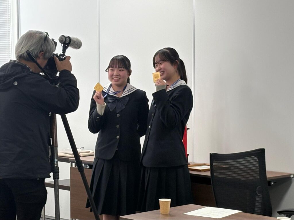 メディア取材の様子