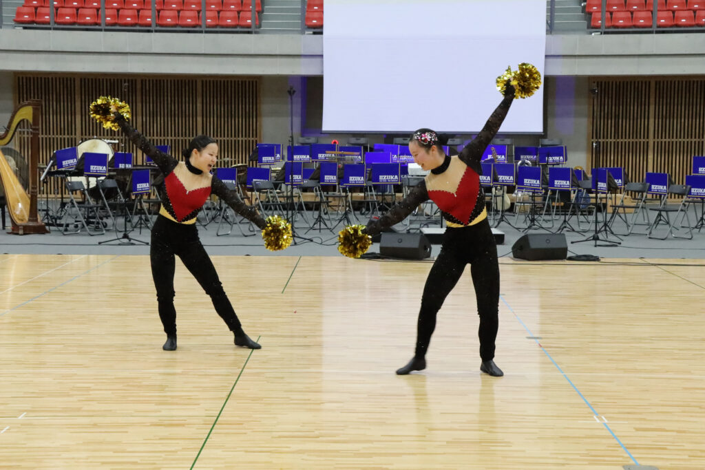 ダンス部の演技発表