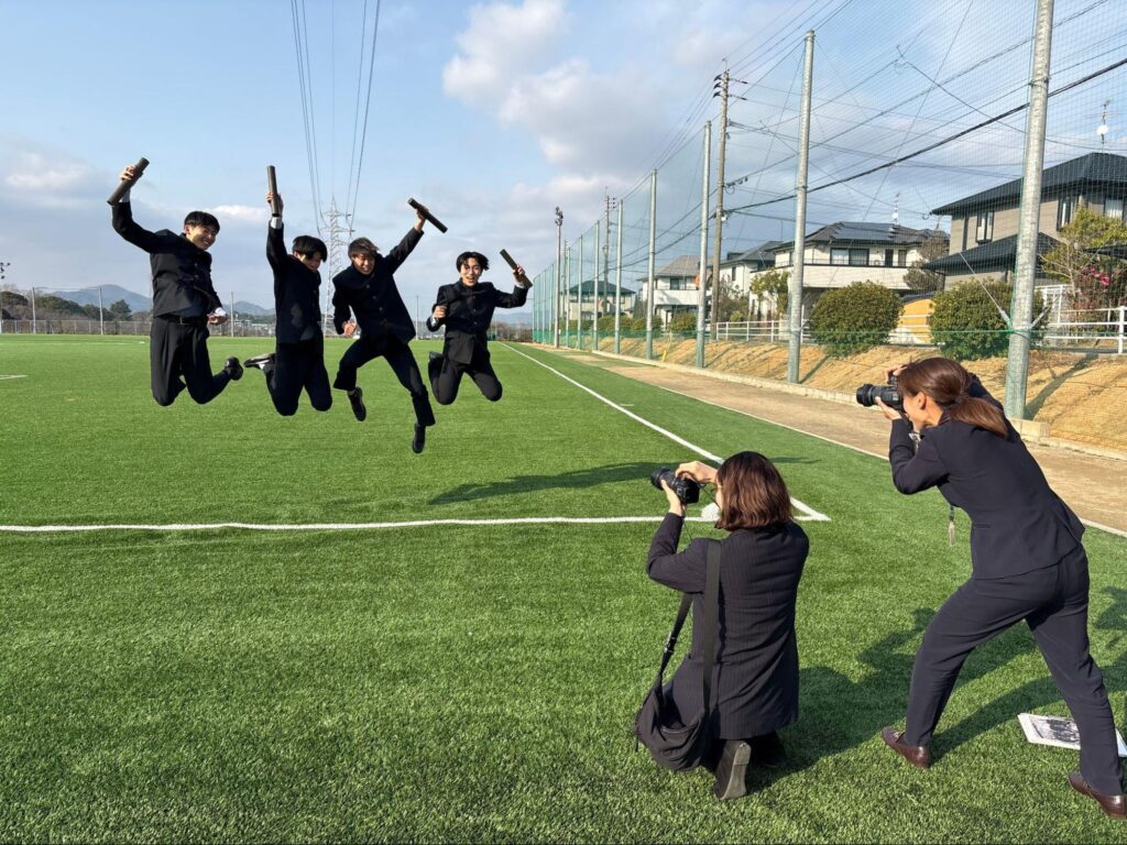 飯塚市広報紙『広報いいづか』の取材風景