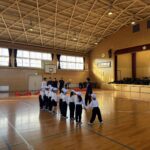 体力測定の様子