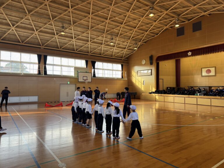 体力測定の様子