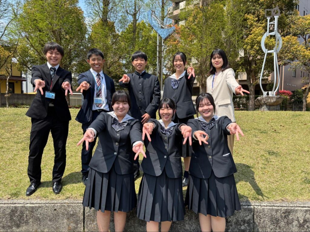 生徒会の仲間たちと