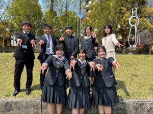 生徒会の仲間たちと