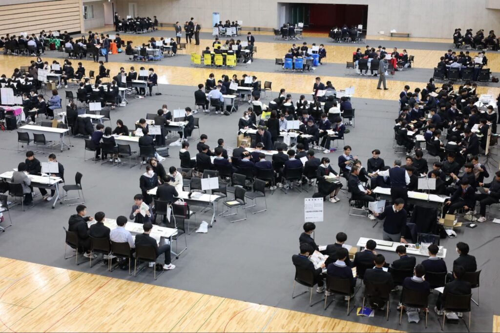 進路ガイダンスの様子