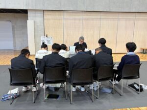 進路ガイダンスの様子