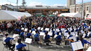 2025年の街なか学園祭の様子