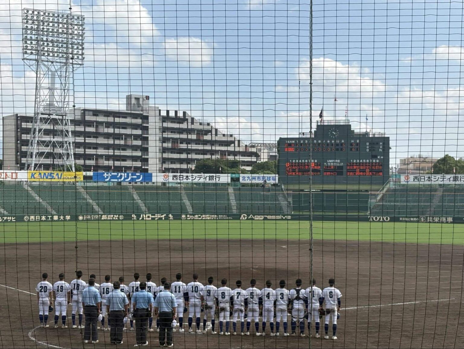 【速報】飯塚高校野球部がベスト8進出。九産大九州に6-0で快勝