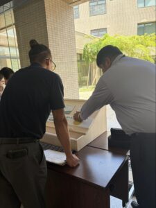 「きゅうしゅう地球ひろば」の展示を見学