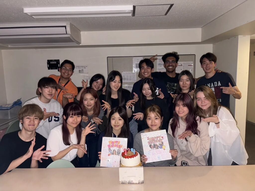 大学の仲間たちと