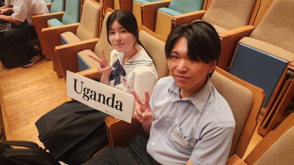 ウガンダ大使を務めた田中さんと松岡さん