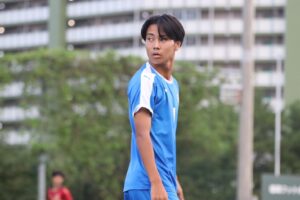 高校最後の選手権までサッカー部で活動を続けた