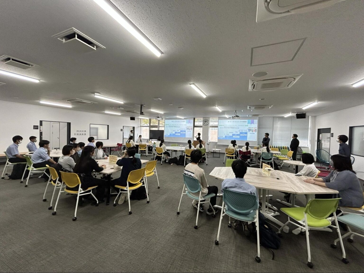 九州工業大学連携授業の様子