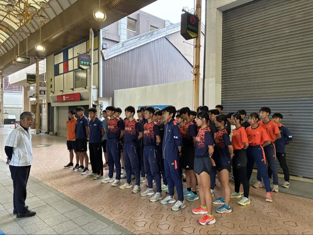 駅伝部・陸上部の選手たち