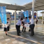 街頭募金活動の様子